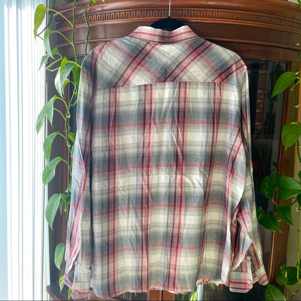 Merrell plaid button down - Picture 8 of 8